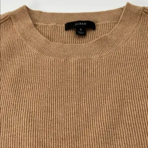 J. Crew Tan Ribbed Knit Sweater thumbnail 4