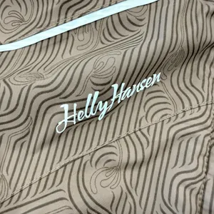 Helly Hansen Two-Tone Brown and Cream Ski Snowboard Coat Jacket Women's Medium thumbnail 10