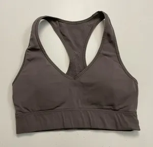 Lululemon Reveal Sports Bra Digital Rain Light Support Knit Lunar Rock Taupe thumbnail 1