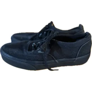Vans Authentic Lo Pro Women's Sneakers Black‎ Canvas Size 7.5 thumbnail 4