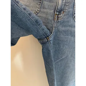 Madewell Wide Leg Crop Jeans Womens 26 Blue High Rise Patch Pocket Denim thumbnail 4