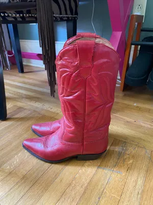 Red Cowgirl Boots thumbnail 3