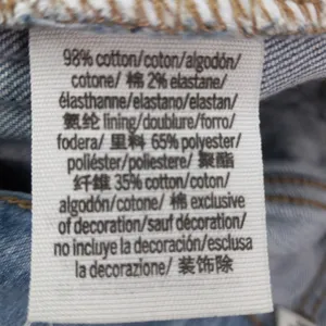VS PiNK 0 27 Shorty Destroyed Light Wash Denim Raw Hem Jeans Shorts thumbnail 5