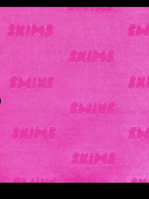 SKIMS Hot Pink Jacquard Lace PJ set size M thumbnail 4