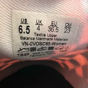 Vans Womens size 6.5 Vans Slip-On Checkerboard Skate Shoe Pink Black Grunge thumbnail 10