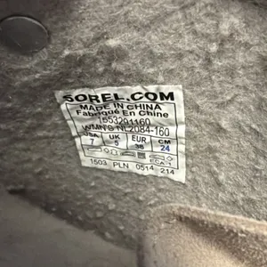 Women's Sorel Size 7 Joan Of Arctic Knit Winter Boots Waterproof Tall thumbnail 4