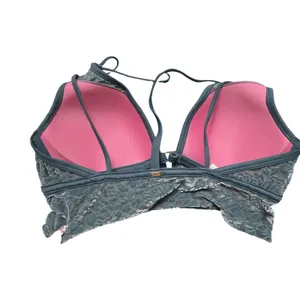 Pink by Victoria's Secret Velvet Bralette Size: M thumbnail 2