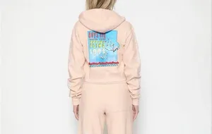 Boys Lie World Tour Spring Fling 1994 Angel Cropped Zip Hoodie M/L thumbnail 2