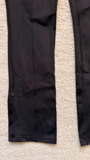 Halara Flex High Waisted Tummy Control Work Pants Black 7/8 Adjustable Hem Small NWT thumbnail 12
