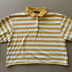Brandy Melville Jonny Striped Long Sleeve Rugby Polo Shirt thumbnail 6