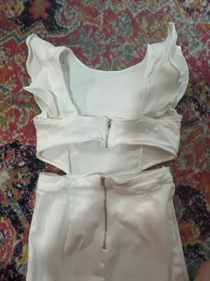 Boot Barn White Denim Jumpsuit Size M thumbnail 4