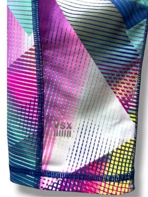 Victoria's Secret Set | NWOT Hot Pink Sports Bra & Geometric Crop Leggings (S) thumbnail 9