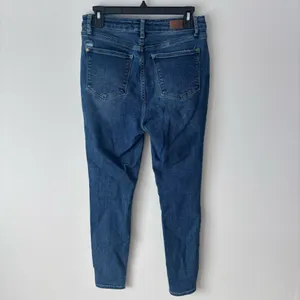 Judy Blue High Rise Western Front Yoke Skinny Jeans Medium Wash Denim thumbnail 8