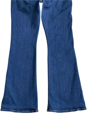 Loft The Slim Flare Jeans Women’s Size 30/10 Super High Rise Boho Festival thumbnail 6