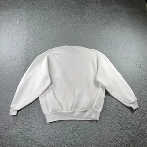 Vintage 90s Jerzees Sweatshirt Women XL White Paisley Geometric USA Made Grandma thumbnail 3