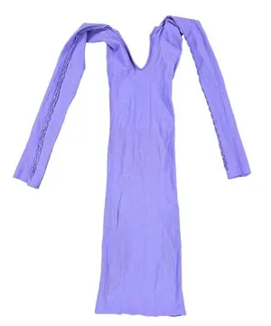 White Fox Boutique - One Of A Kind Bodycon Mini Dress in Purple thumbnail 4