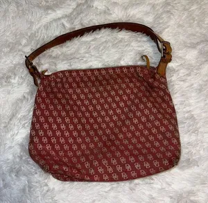 Dooney & Bourke Red Shoulder Mini Bag Y2K thumbnail 2