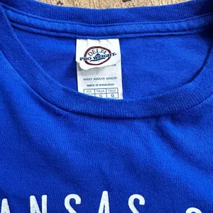 Delta Kansas City Royals T Shirt Adult L World Series 2015 Blue Gold Short Sleeve MLB thumbnail 4