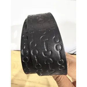 Dover Saddlery Bit By Bit‎ Belt Embossed Leather Equestrian Women Sz 28 Black thumbnail 7