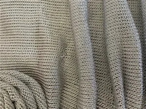 Outcast Labyrinth Strapless Silver Mini Dress in XL New thumbnail 8