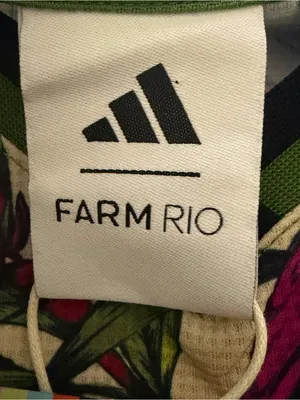 Farm Rio X Adidas Premium T-Shirt XS NWT thumbnail 10