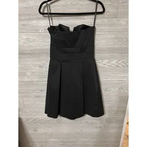 White House Black Market Strapless Pleated Mini‎ Formal Dress Size 4 thumbnail 5