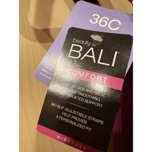 Bali 36C DF8130 Cotton Collection Wireless Bra thumbnail 3