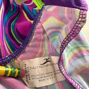 Motion Wear multicolor Leotard size Petite Adult thumbnail 3