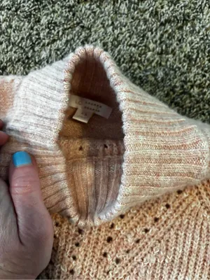 LC Lauren Conrad Pink Oversized Sweater thumbnail 7