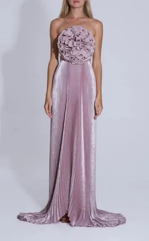L'IDEE AVANT GOWN DUSTY SHIMMER SIZE AU 8 US size 4 thumbnail 1