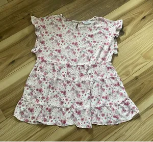 Emily Wonder Pink Floral Top S thumbnail 1
