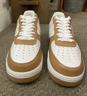 Custom Air Force Ones White Size 9 thumbnail 3