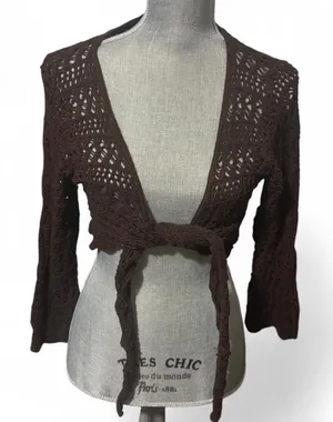 Knit top Brown Size M thumbnail 1