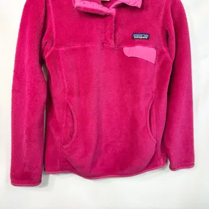 Patagonia XS Fleece Pullover Hot‎ Pink Gorpcore Preppy Maximalism Athleisure C thumbnail 7