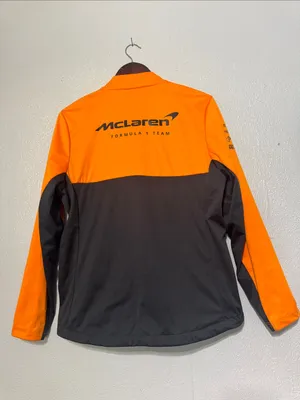 Castore McLaren F1 Team Replica Softshell Racing Jacket Full Zip Orange M 8 thumbnail 5