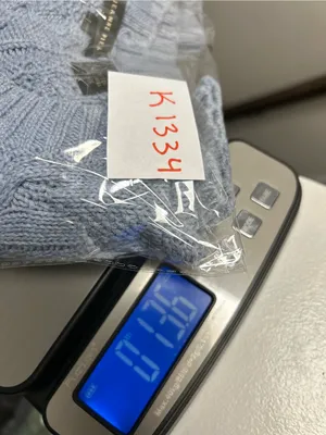 Jean Pierre Light Blue Cable-Knit Crewneck Sweater thumbnail 7