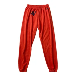 Aviator Nation Red Orange Logo Sweatpants Joggers Size Large thumbnail 2