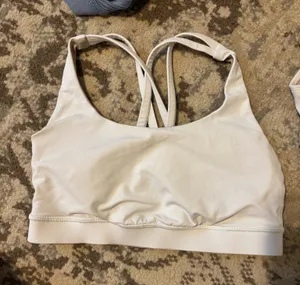Lululemon Energy Sports Bra 6 White thumbnail 1