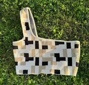 Geo Knit Crop Top thumbnail 1