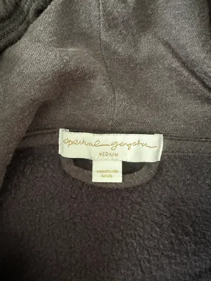 Spiritual Gangster Varsity Cropped Hoodie thumbnail 3