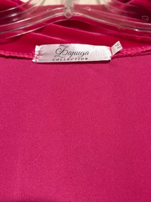 NWOT Uzbek Asian style fushia hot pink velour two piece tracksuit thumbnail 8