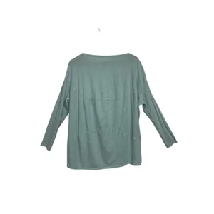Lululemon Light Blue Long Sleeve Tunic Top Oversized Relaxed Fit Women's Size‎ M thumbnail 2