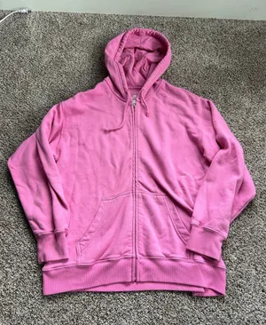 Hollister full zip hoodie pink thumbnail 1