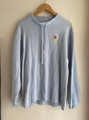 Oversized Surfer Sweater Blue Size M thumbnail 1