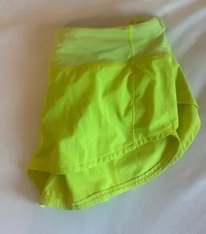 Lululemon Speed Up Shorts 2.5” Neon thumbnail 1