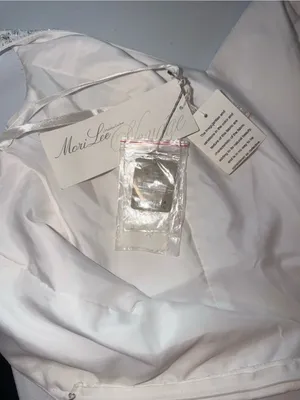 Gorgeous New Mori Lee Simple Chiffon Wedding Gown thumbnail 8