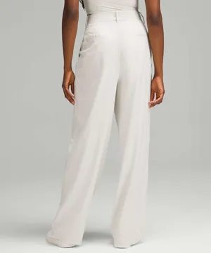 Lululemon Pleat-Front High-Rise Wide-Leg Trousers thumbnail 2