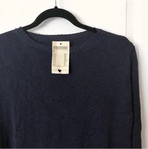 Brandy Melville Navy Blue Sweater Top thumbnail 2