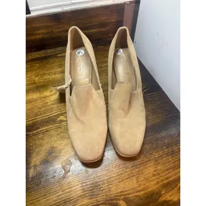 Joie tan heeled loafers size 8.5 thumbnail 2