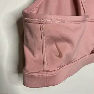 Nike Dri-fit sports bra light pink women’s‎ size XL athletic activewear casual thumbnail 4